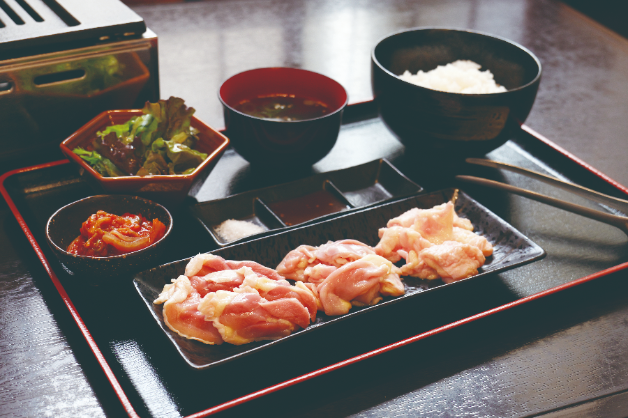日替わり3種盛り定食