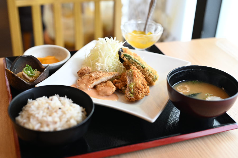 夏かつランチ