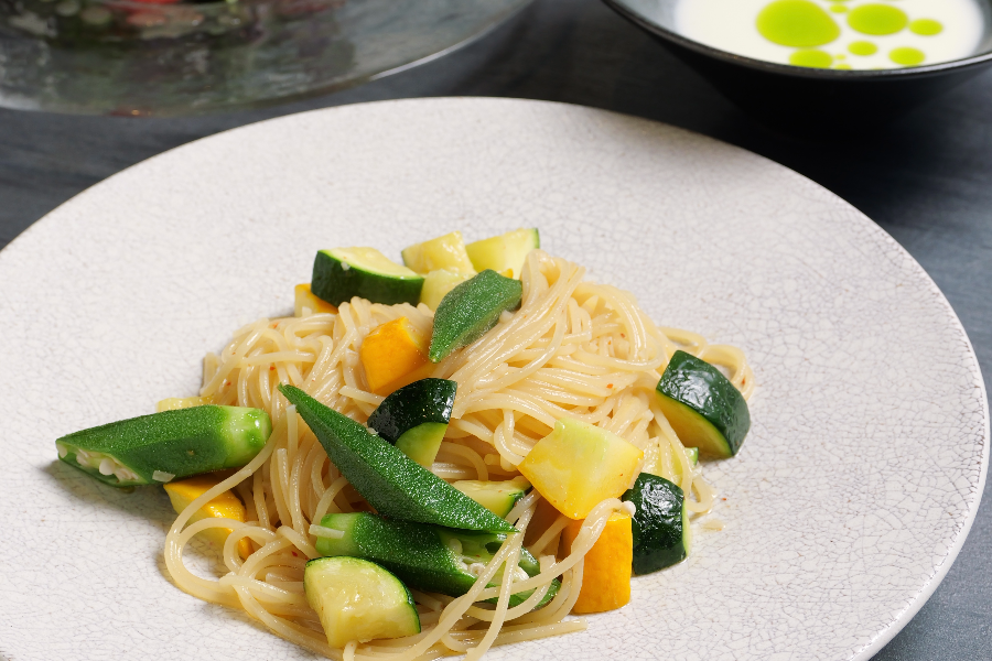 旬野菜アーリオオーリオペペロンチーノセット